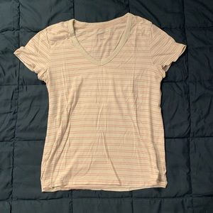 Red and Cream T-Shirt